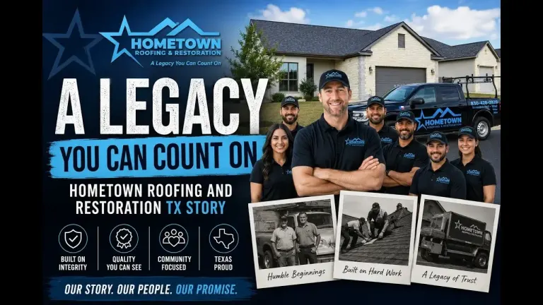 A Legacy You Can Count Hometown Roofing and Restoration TX Story